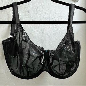SALE🌸Panache Jasmine Bra UK 30J Dark Paisley